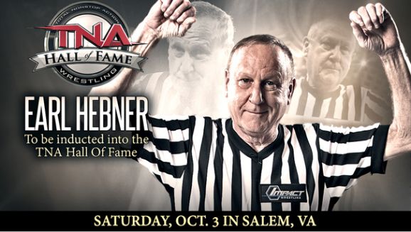 Earl Hebner to be inducted in TNA Hall Of Fame