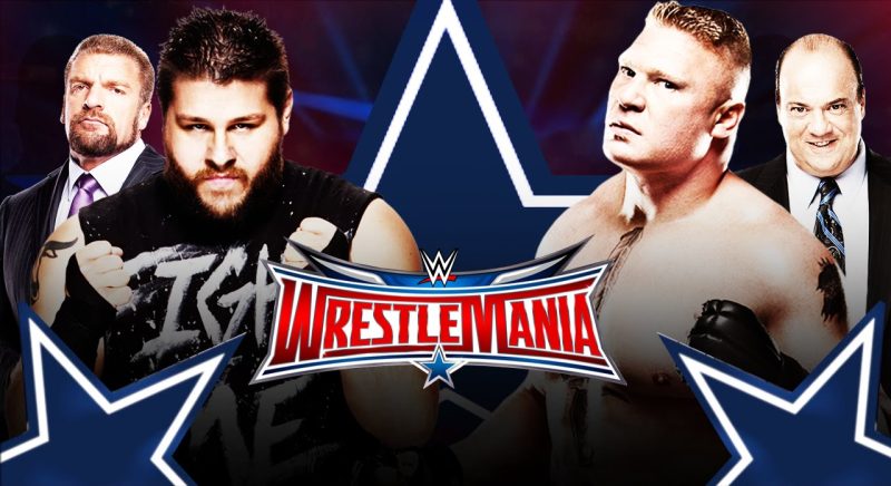 Brock lesnar VS Kevin Owens possible match for WrestleMania 32