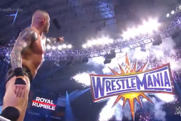 WWE Royal Rumble 2017: THE VIPER STRIKES !!
