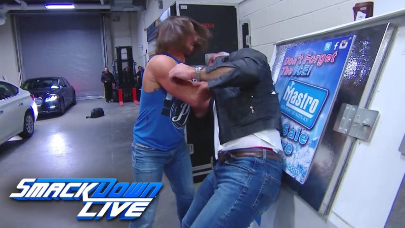 WWE Smackdown Live (March 14, 2017) : AJ Styles gets FIRED