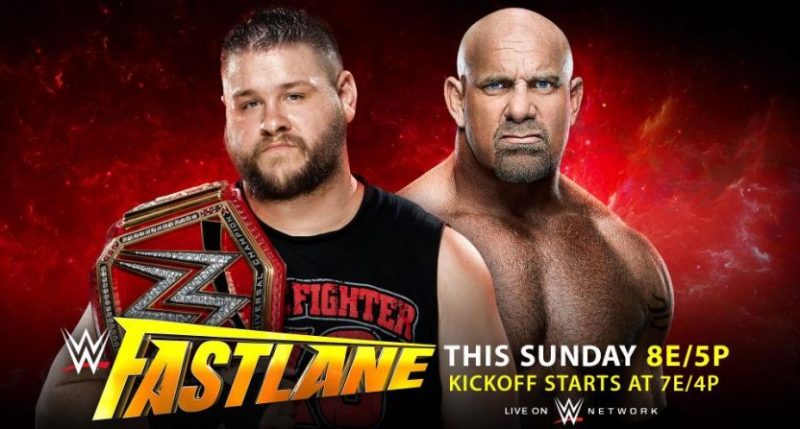 WWE Fastlane 2017 Match Card: Goldberg all set to become new universal champion
