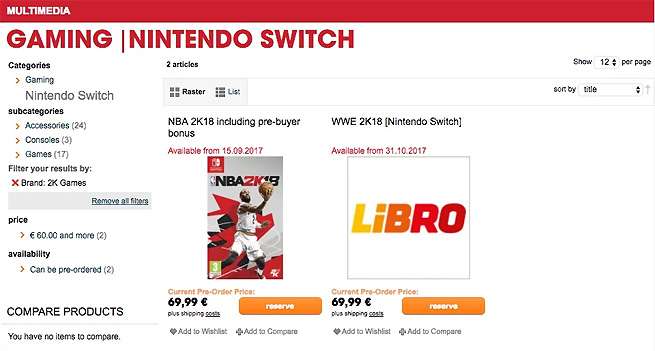WWE 2K18 Coming to the Nintendo Switch?
