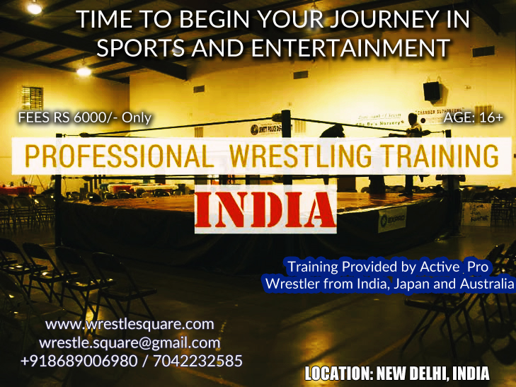 Pro Wrestling Training comes to New Delhi