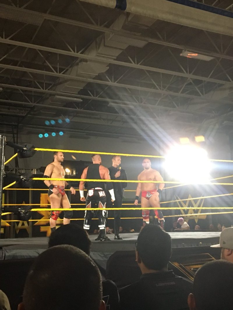 New Faction Forms at NXT Live Event