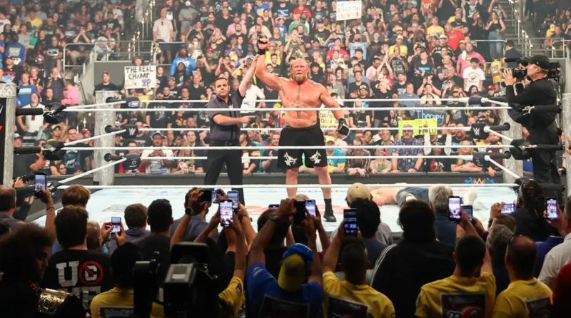 One-time WWE Title holder Is looking to Rematch with Brock Lesnar