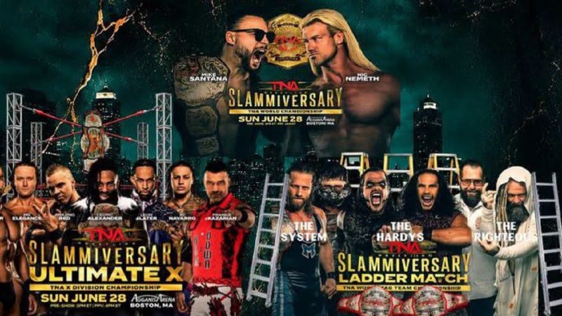 TNA Slammiversary Preview For This evening (6/28/2026): Boston, MA.