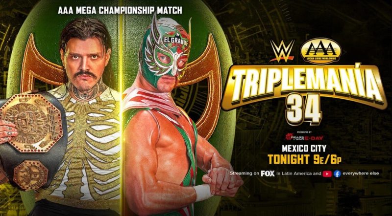 On the night's program (9/13/26), AAA TripleMania 34 Night 2 Preview For
