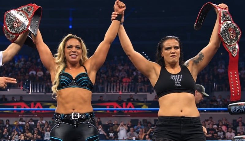 In Bound For Glory Debut, Shayna Baszler Wins TNA Knockouts Two-person unit Titles